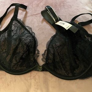 VS Luxe Lingerie Low-Cut Demi Bra